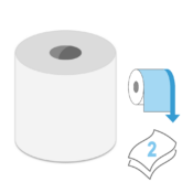 Papierrolle easyROLL Z2